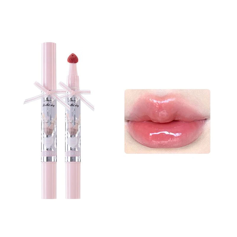 FLORTTE Little Bow Film-Forming Lip Gloss | Liquid Lipstick Liquid Lip Gloss QXL