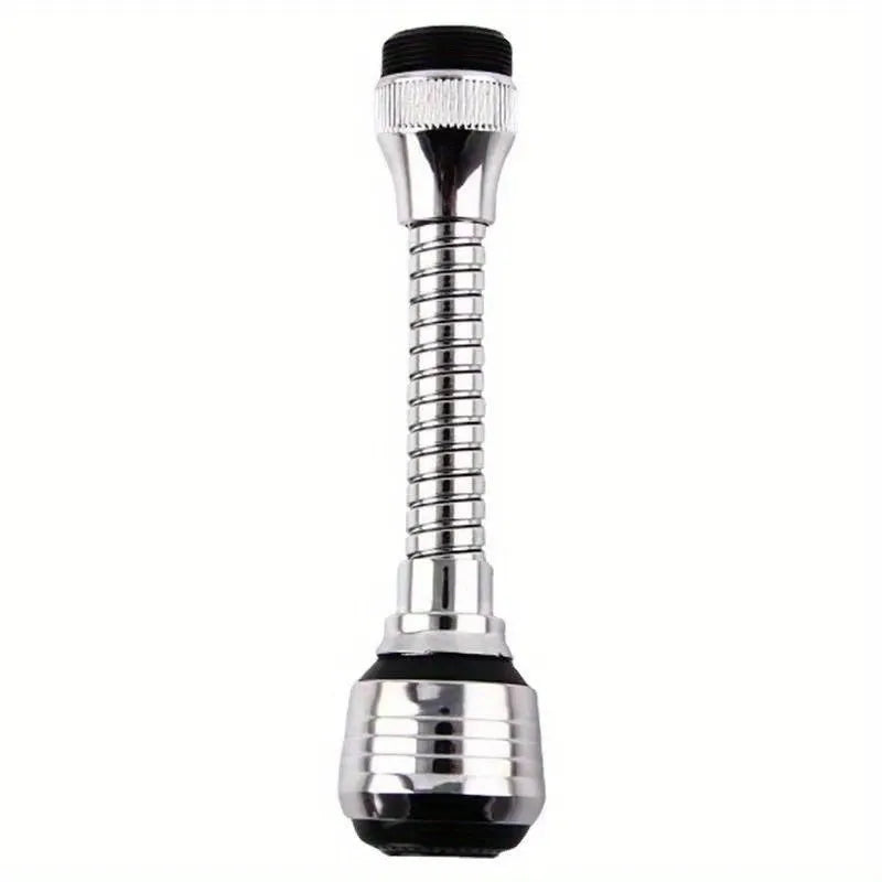 Rotary Faucet Aerator – Splash-Proof Water-Saving Bubbler Nozzle Faucet Aerator Nozzle QXL Long