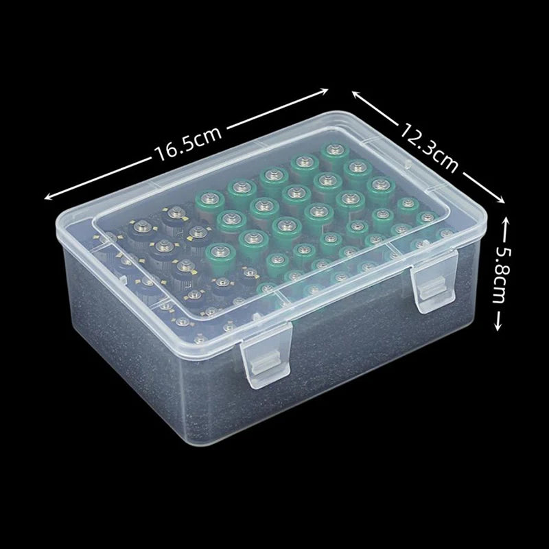 54-Slot AA AAA Battery Storage Organizer Box & Dispenser Battery Storage Organizer QXL