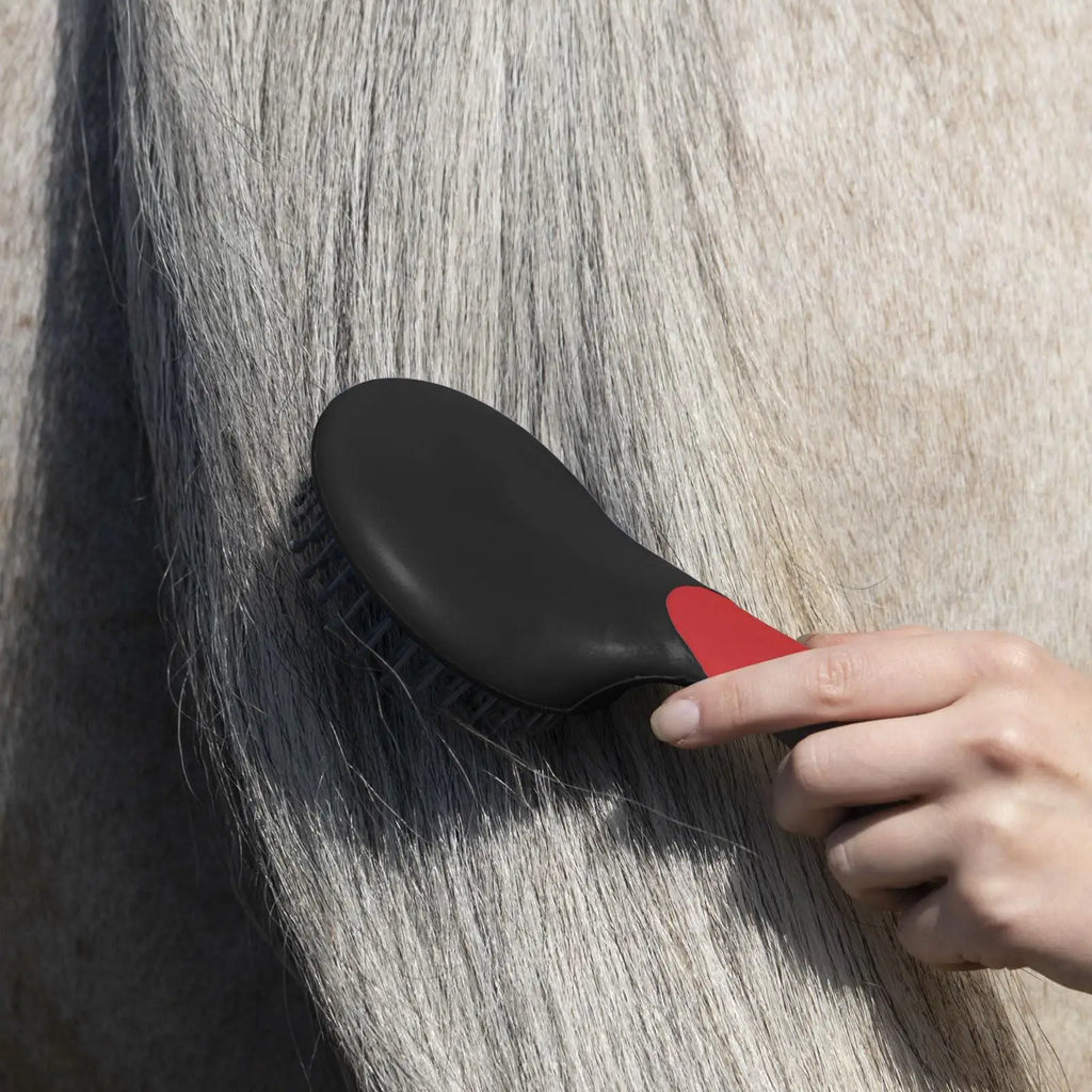 Horse Mane & Tail Brush | Ergonomic Grooming Detangler Horse Grooming Brush QXL