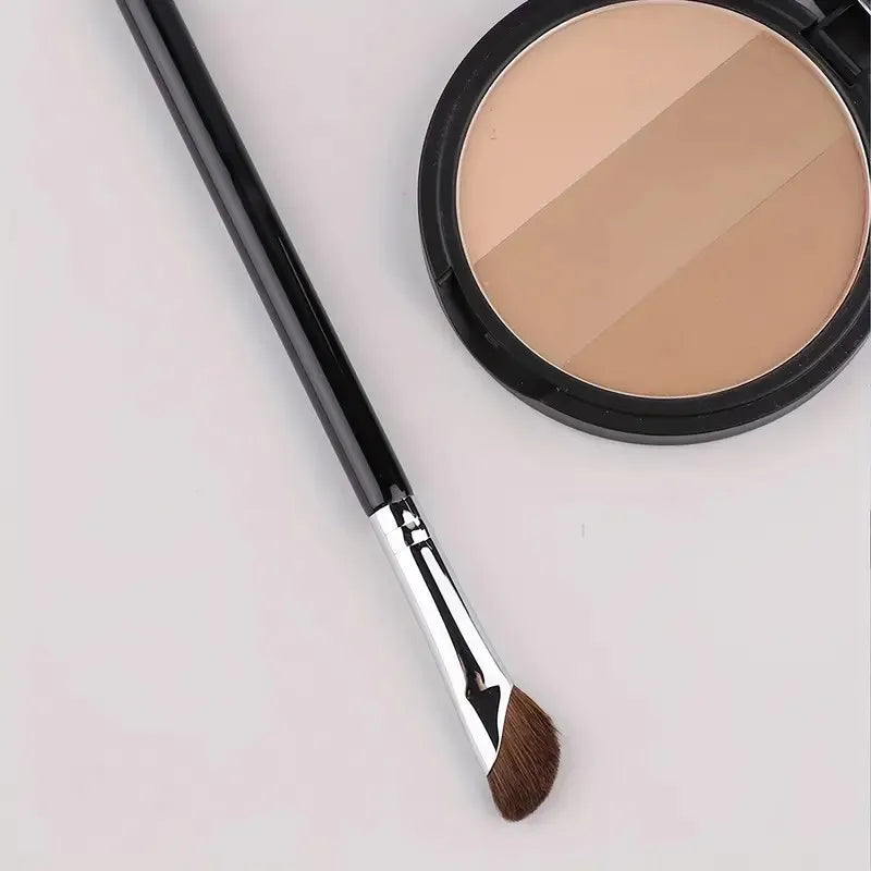 Professional Nose Contour Brush | Soft Horsehair Bristles Nose Contour Brush QXL