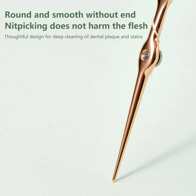 Reusable Stainless Steel Y-Shape Dental Floss Holder Set Dental Floss Holder QXL
