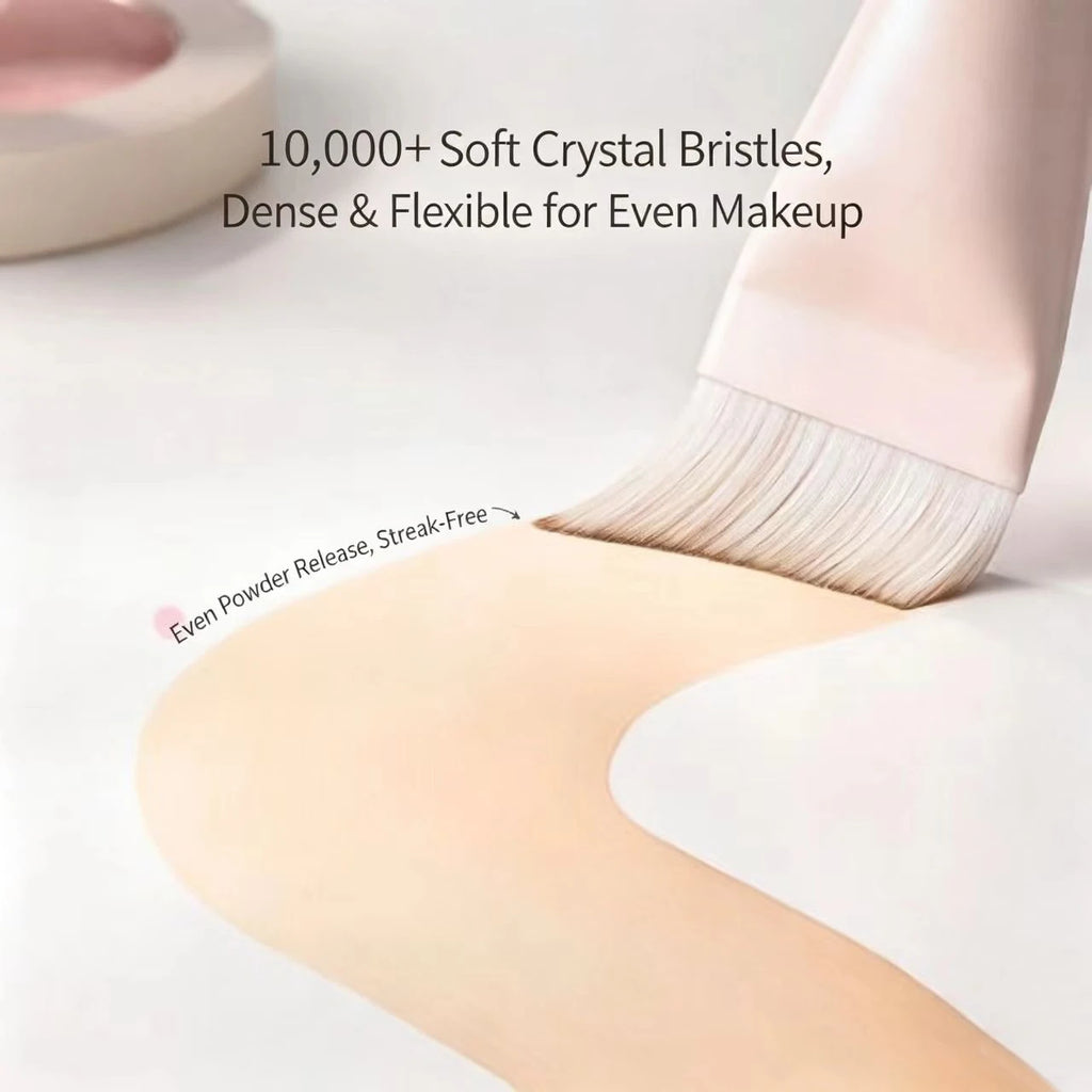Ultra-Thin Seamless Foundation Brush | Soft Synthetic Fiber Foundation Brush QXL