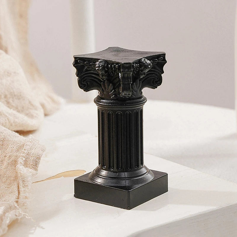 Roman Pillar Greek Column Pedestal Candlestick Stand | Home Decor Decorative Pedestal Stand QXL