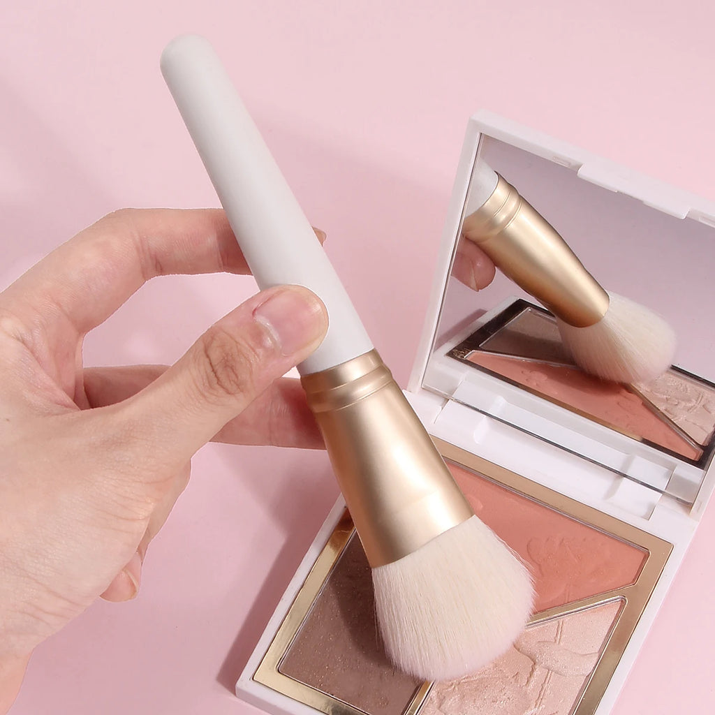 KOSSHOW Slope Contour Brush | Blush, Bronzer & Foundation Contour Makeup Brush QXL