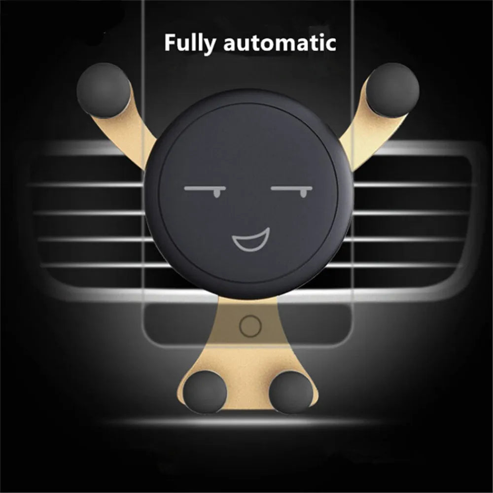 Gravity Car Air Vent Phone Mount | Universal 4–6" Holder Car Phone Mount QXL