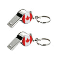 2026 World Cup Football Whistle Keychain | Metal Fan Keyring Sports Fan Keychain QXL Canada