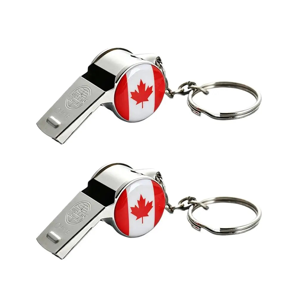 2026 World Cup Football Whistle Keychain | Metal Fan Keyring Sports Fan Keychain QXL Canada