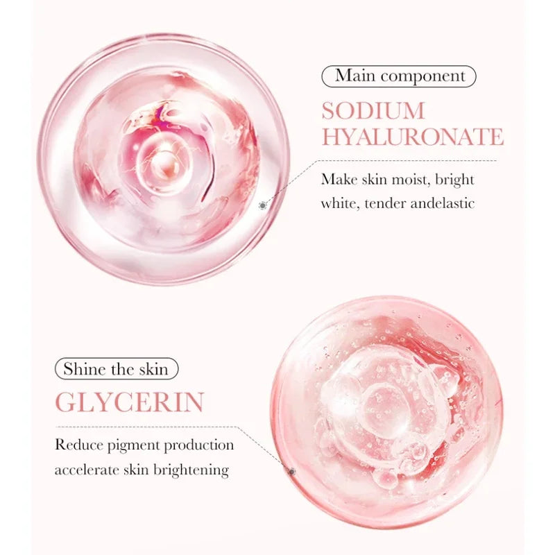 BIOAQUA Rose Hyaluronic Acid Facial Essence 30ml Facial Essence Serum QXL