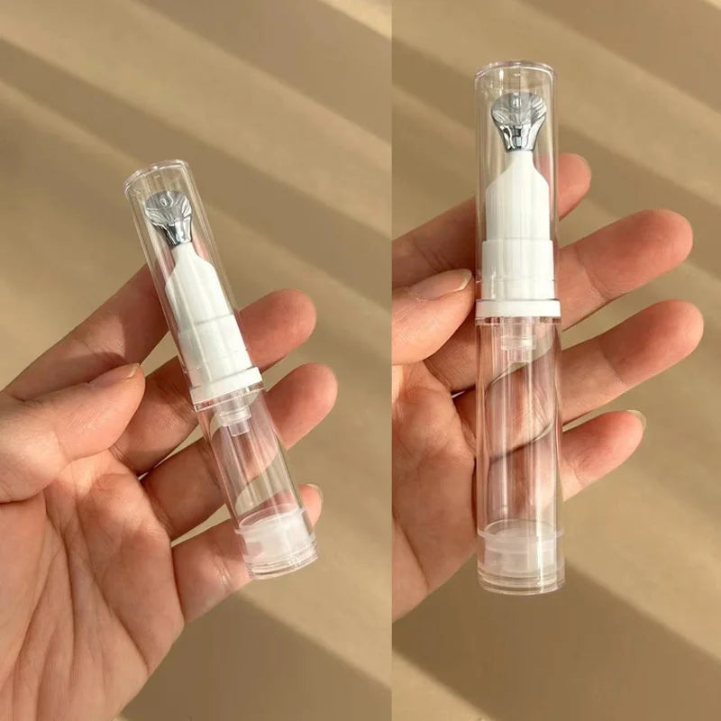 Airless Pump Bottles 5/10/15ml | Travel Refillable Skincare Refillable Pump Bottle QXL