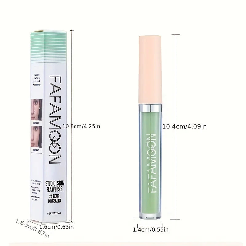 Full Coverage Liquid Concealer | Natural Finish, All Skin Tones Liquid Concealer QXL