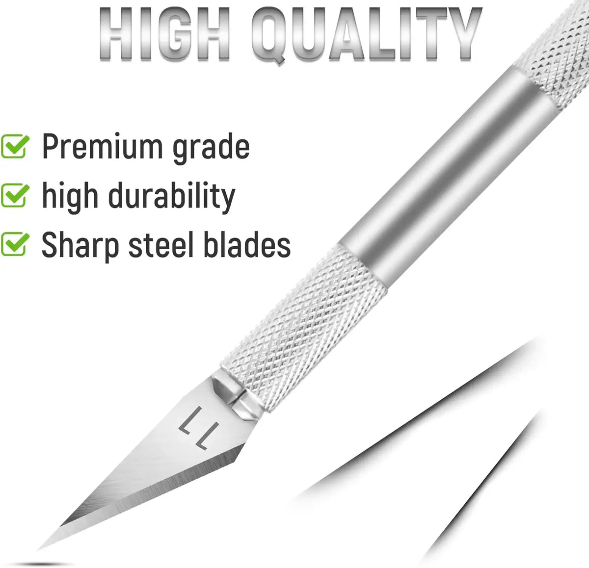 10-Piece Precision Craft Knife Set | Colorful Hobby Knife Kit Precision Craft Knife Set QXL