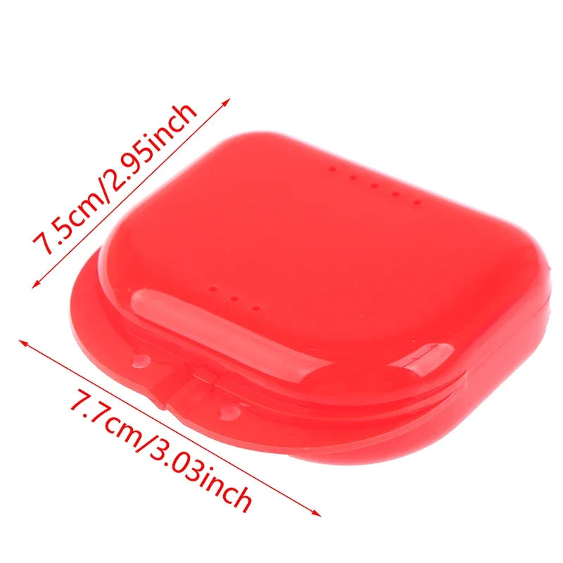 Dental Retainer & Denture Storage Case | Snap-Lock Box Retainer Storage Case QXL