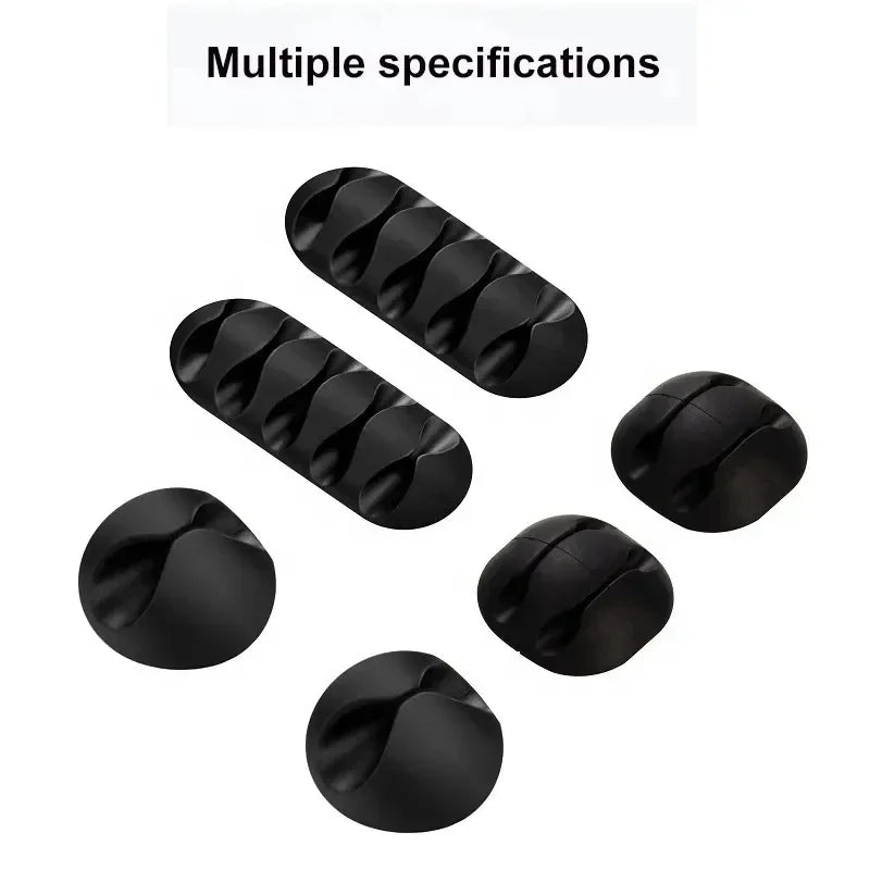 Silicone Self-Adhesive Cable Winder & Wire Management Clips Cable Management Clips QXL