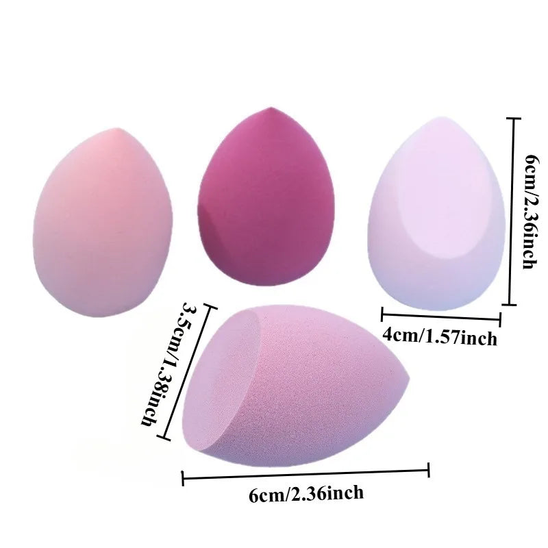 Non-Latex Makeup Sponge Egg | Water-Activated Beauty Blender Makeup Sponge Puff QXL