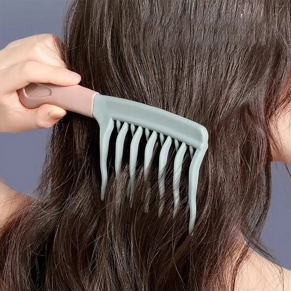 Double Row Wide Tooth Comb – Lightweight, Easy to Clean Wide Tooth Comb QXL