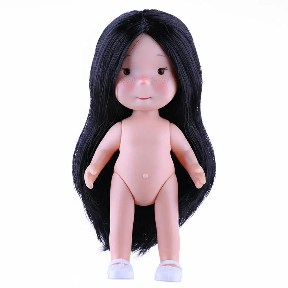 14cm Sweet Potato Doll Keychain Pendant | Mini Collectible Toy Collectible Doll Keychain QXL Black halve A
