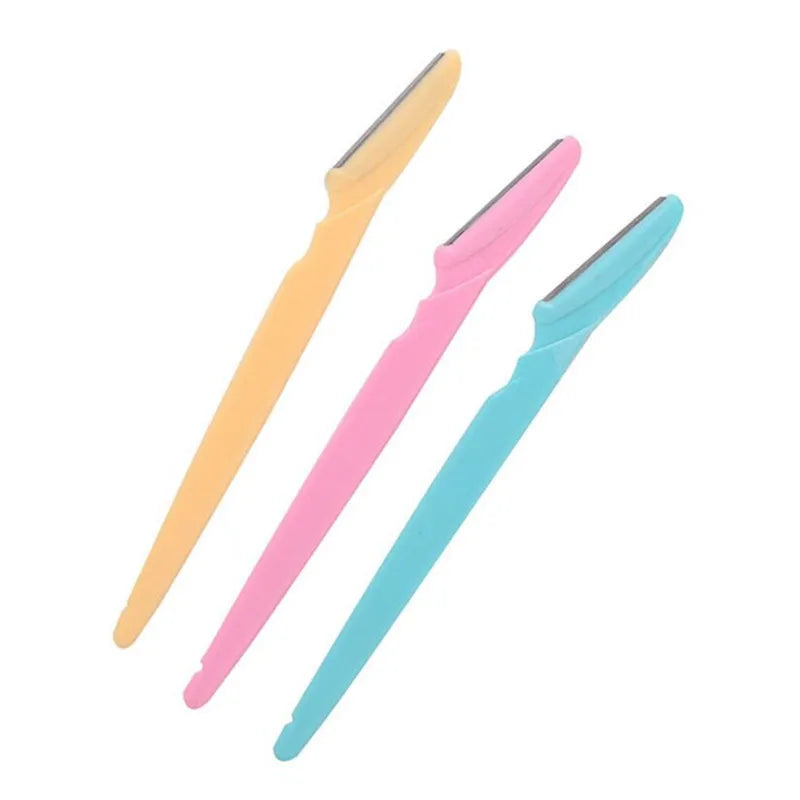 3-Pack Eyebrow Razor Trimmer | Face Hair Shaper for Women Eyebrow Razor Trimmer QXL 3pcs