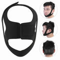 Adjustable Anti-Snoring Chin Strap | Jaw Support Sleep Band Anti-Snoring Chin Strap QXL black