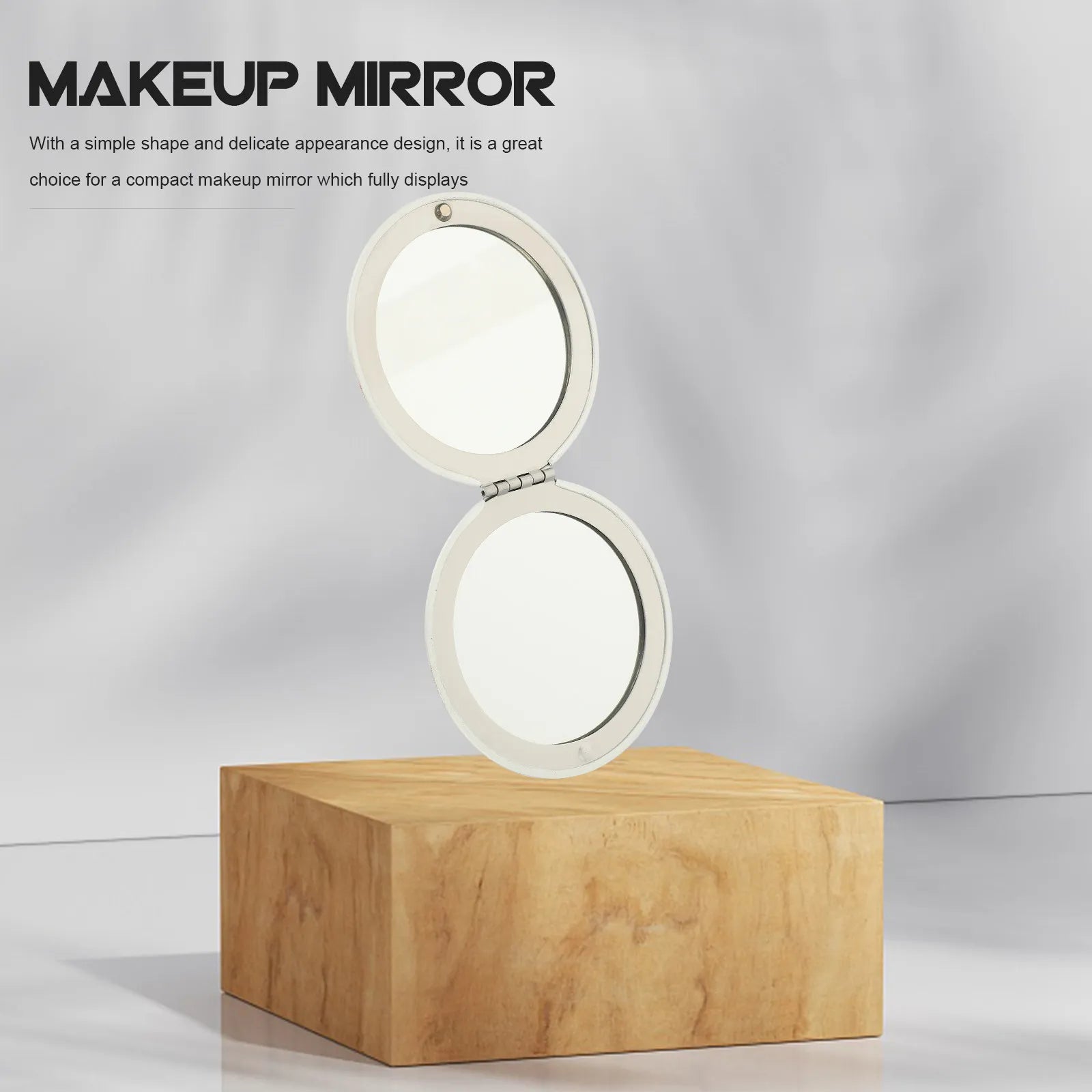 2-Pack Dual-Sided Folding Compact Pocket Mirror for Travel Compact Pocket Mirror QXL
