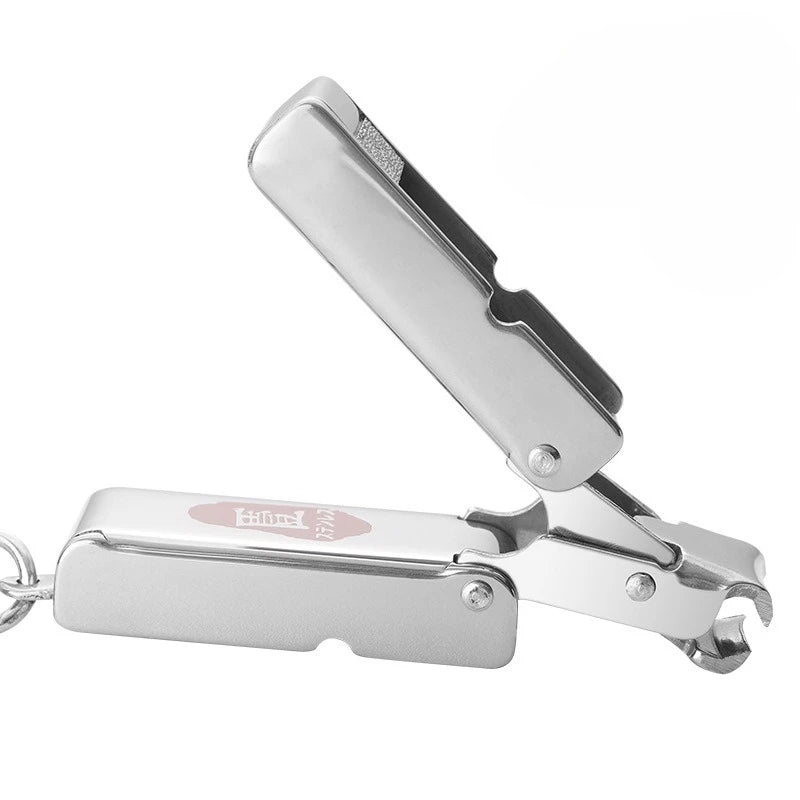Japanese Folding Stainless Steel Nail Clipper | Mini & Portable Nail Clipper QXL