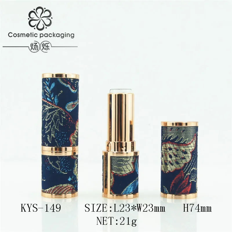 12.1mm Empty Refillable Lipstick Tube – Satin DIY Lip Container Lipstick Tube Container QXL