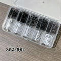 Nail Foil Stickers – Lace, Leopard & Sequin Designs Nail Foil Stickers QXL 1