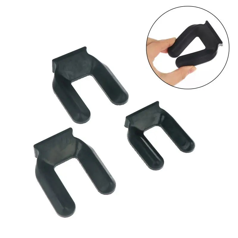 Rubber Anti-Slip Chair Wheel Stopper Pad | Caster Floor Protector Chair Wheel Stopper QXL