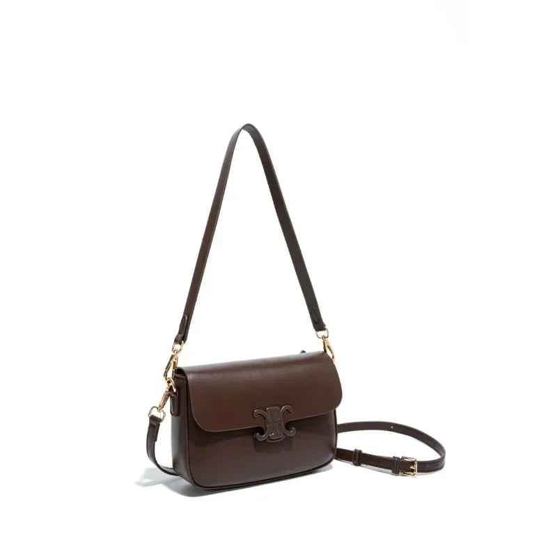 Vintage Faux Suede Women's Crossbody Bag – Office Shoulder Purse Crossbody Bag QXL