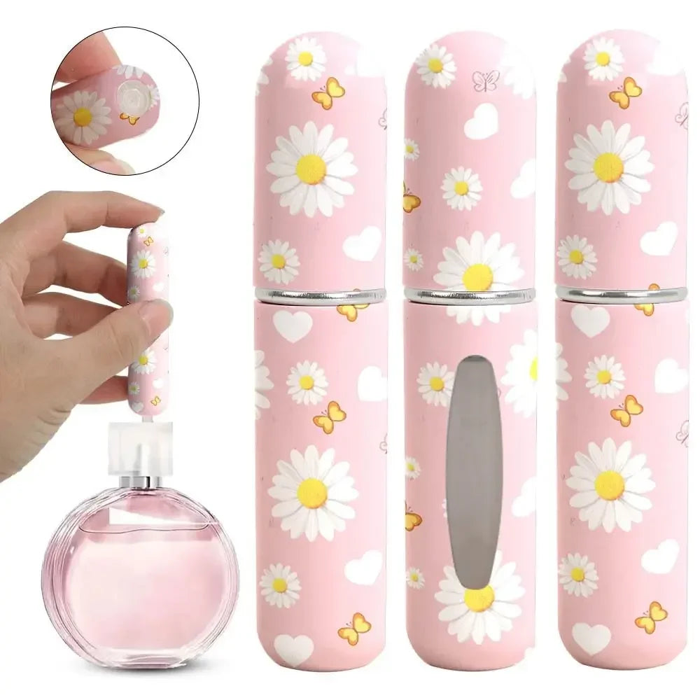 5ml Mini Refillable Perfume Spray Bottle – Leak-Proof Travel Perfume Atomiser QXL