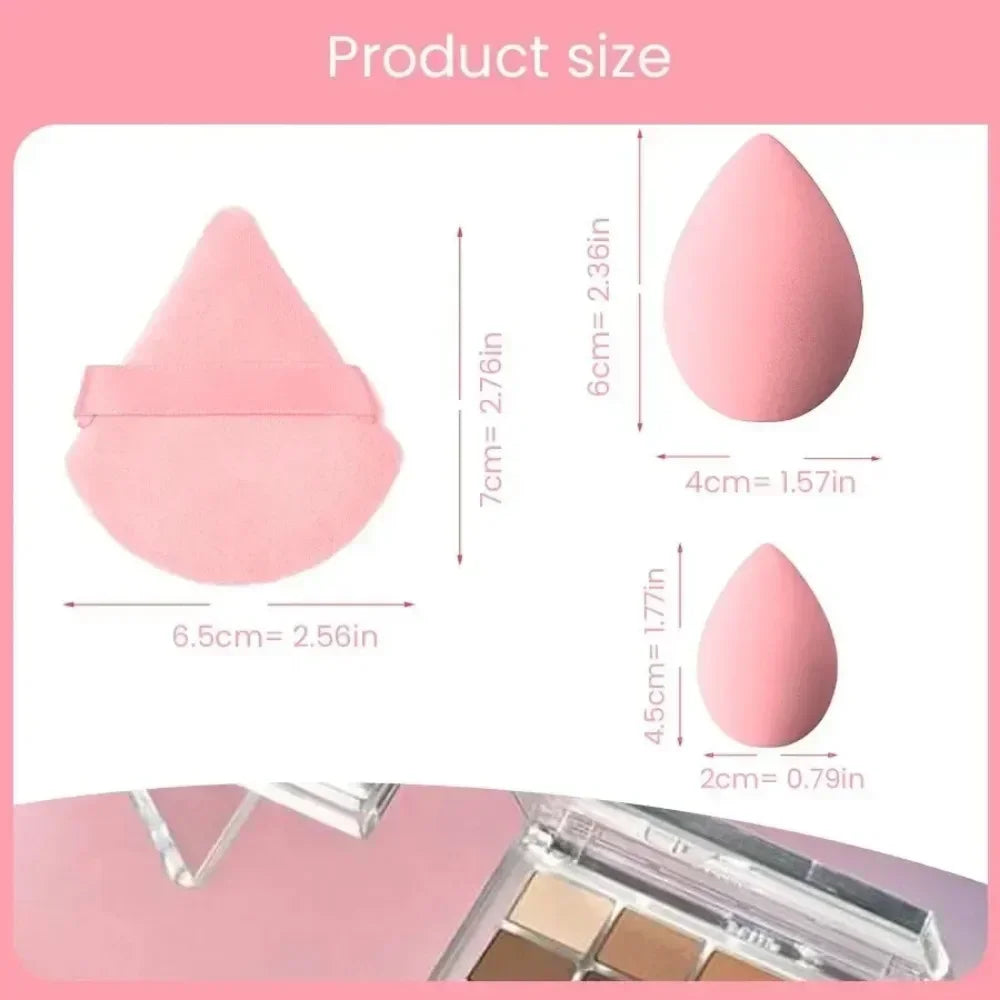 12-Pc Makeup Sponge Blender Set | Puffs, Headband & Wristband Makeup Sponge Set QXL