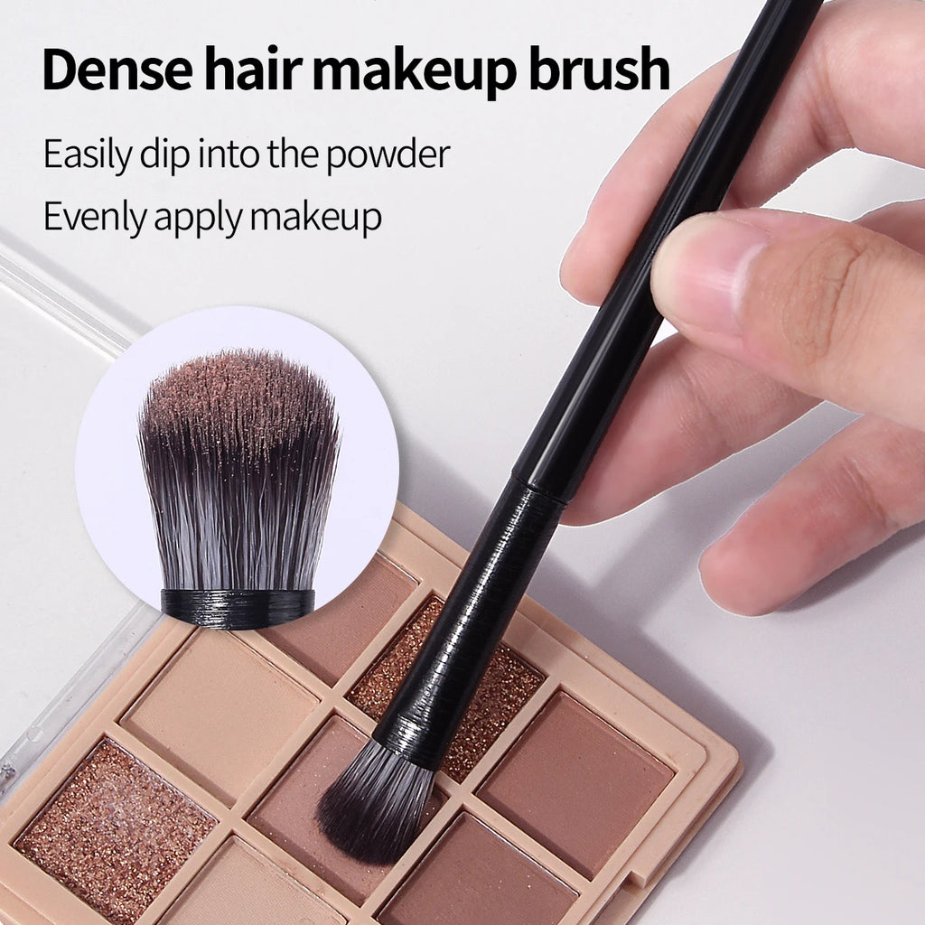 KOSSHOW 10-Pc Eye Makeup Brush Kit | Smoky & Natural Looks Eye Makeup Brush Set QXL