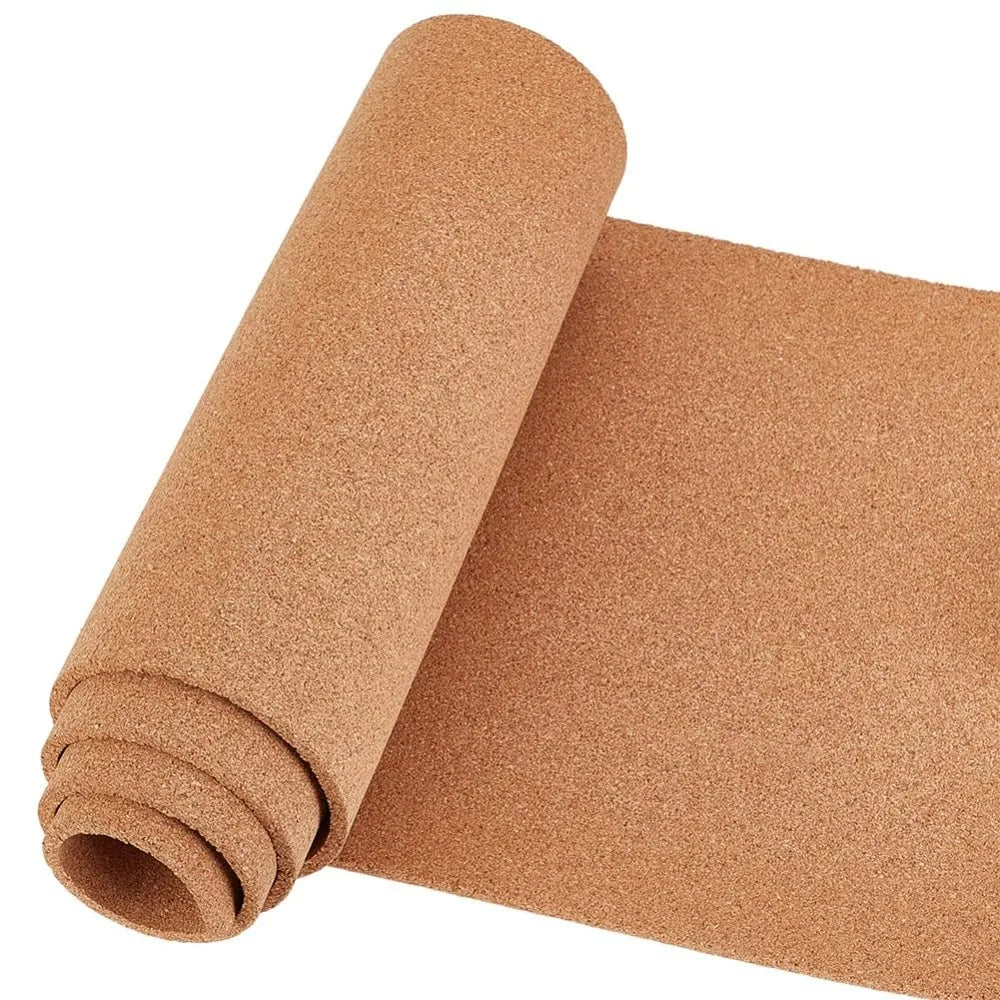 Natural Cork Roll 47.2x11.8 In | Bulletin Board & DIY Sheet Cork Board Roll QXL