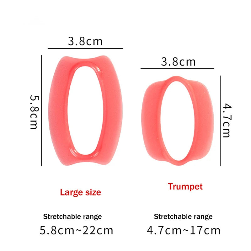 20-Pack Silicone Perm Rod Bands | Heat-Resistant Hair Roller Rings Perm Rod Bands QXL