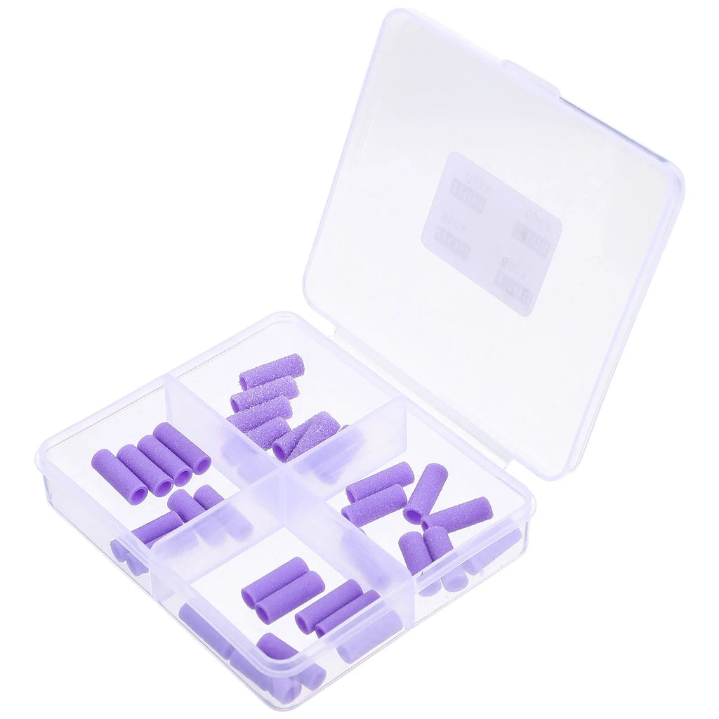 32-Pc Fine Grit Nail Sanding Bands Set for Nail Drills Nail Sanding Bands QXL
