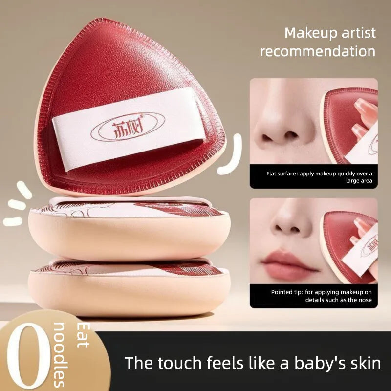 2-Pack Ultra-Soft Powder Puff | Dual-Use Cushion Makeup Sponge Makeup Sponge Puff QXL