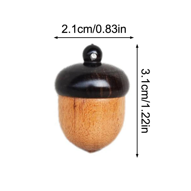 Mini Sandalwood Pill Box | Portable Wooden Tablet Case Wooden Pill Box QXL