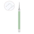 LED Light Ear Cleaner Scoop | Stainless Steel Visual Ear Pick Ear Cleaning Tool QXL M141 green