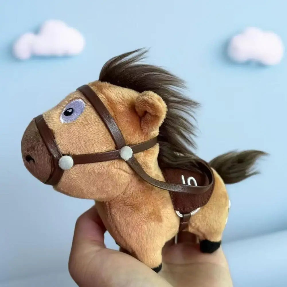 Cute Plush Horse Keychain | Stuffed Bag Charm & Pendant Gift Plush Keychain Charm QXL
