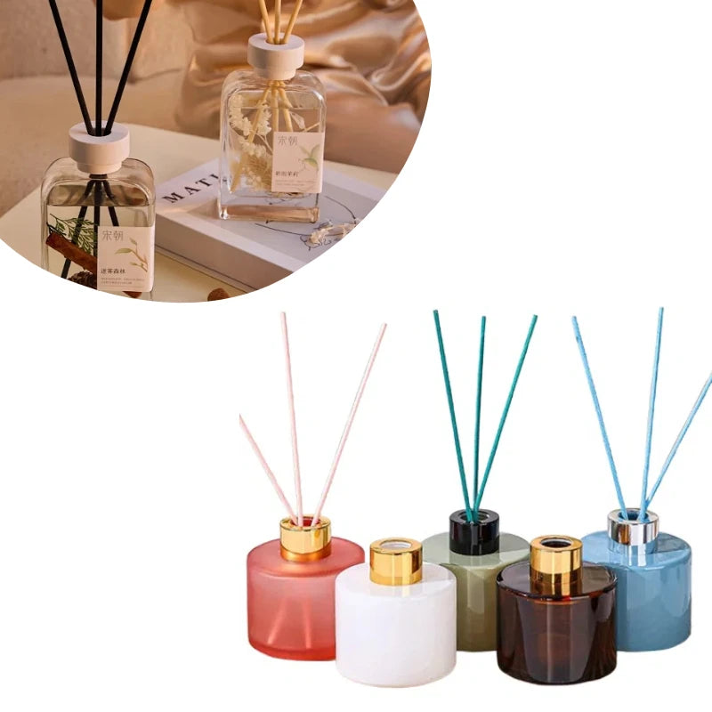 150ml Empty Glass Reed Diffuser Bottle | Home Fragrance Glass Diffuser Bottle QXL