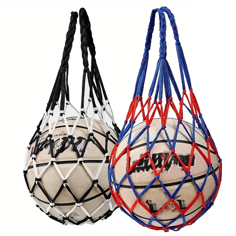 Nylon Mesh Ball Storage Bag | Basketball, Soccer & More Sports Ball Bag QXL
