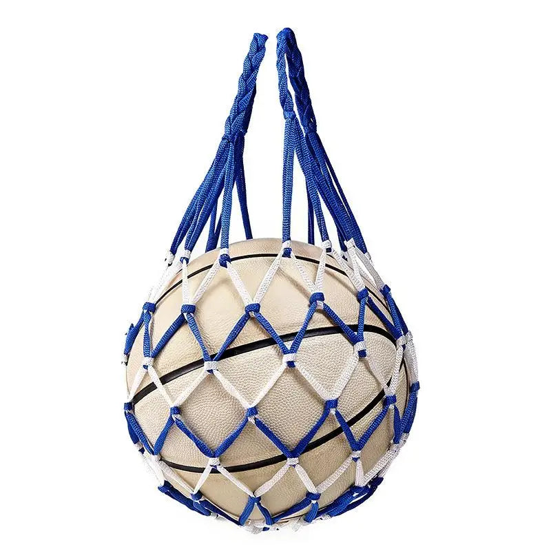 Nylon Mesh Ball Bag | Soccer Basketball Volleyball Net Sports Ball Bag QXL one size A5