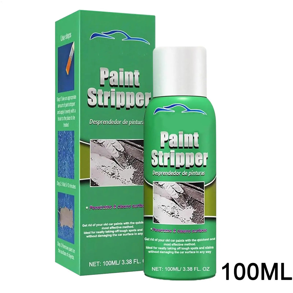 100ml Multipurpose Paint Stripper | Wood, Metal, Glass & Car Paint Stripper QXL