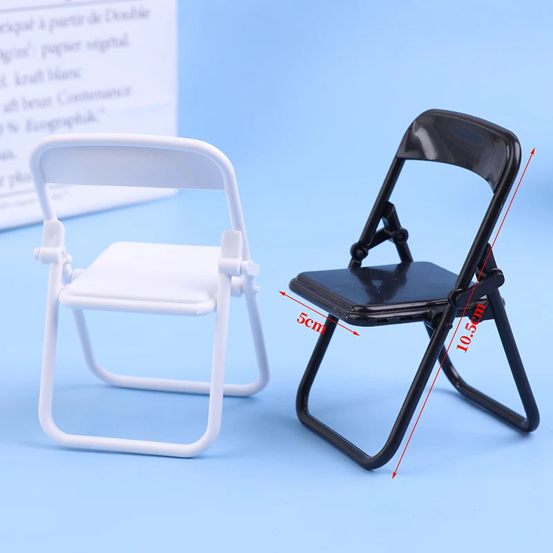 1:12 Dollhouse Miniature Folding Armchair – Scene Decor Dollhouse Miniature QXL