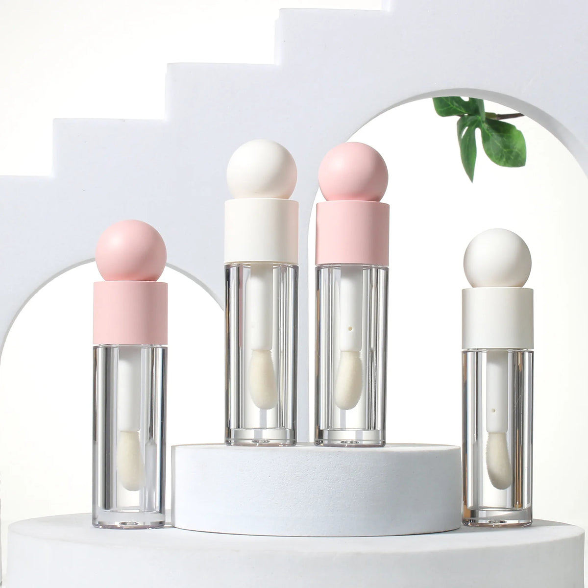 5ml Empty Lip Gloss Tube – Clear PETG Refillable Container Lip Gloss Container QXL