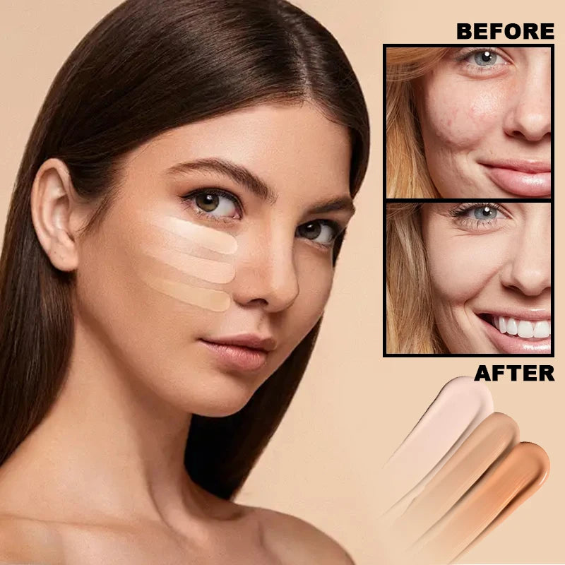 VERONNI Waterproof Liquid Concealer – Full Coverage, 14 Shades Liquid Concealer QXL