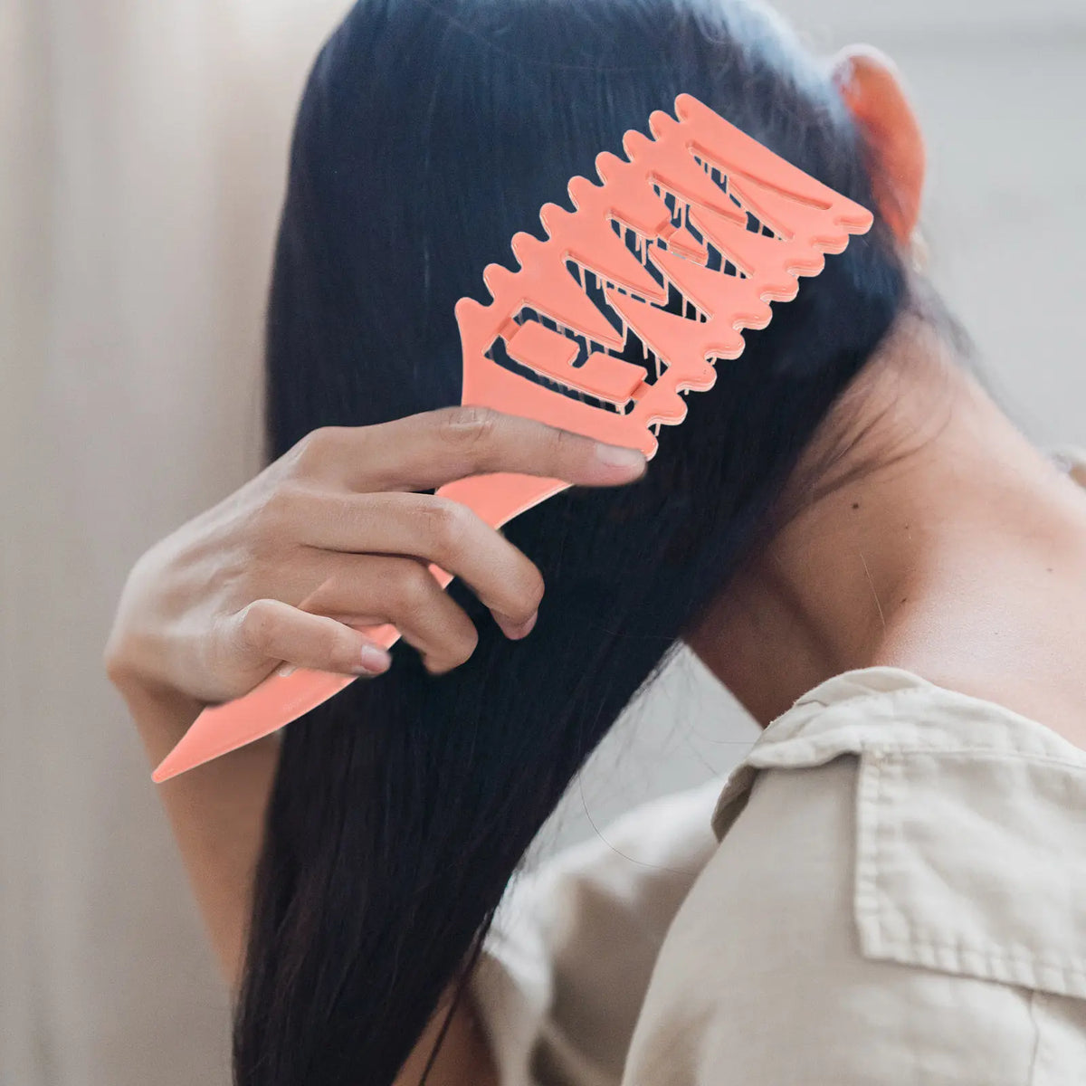 2-Piece Hair Comb Set – Teasing, Parting & Tube Squeezer Hair Styling Comb Set QXL