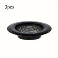 3-Pack Kitchen Sink Drain Filter Strainer – Dishwasher Safe Sink Drain Filter QXL 3pcs