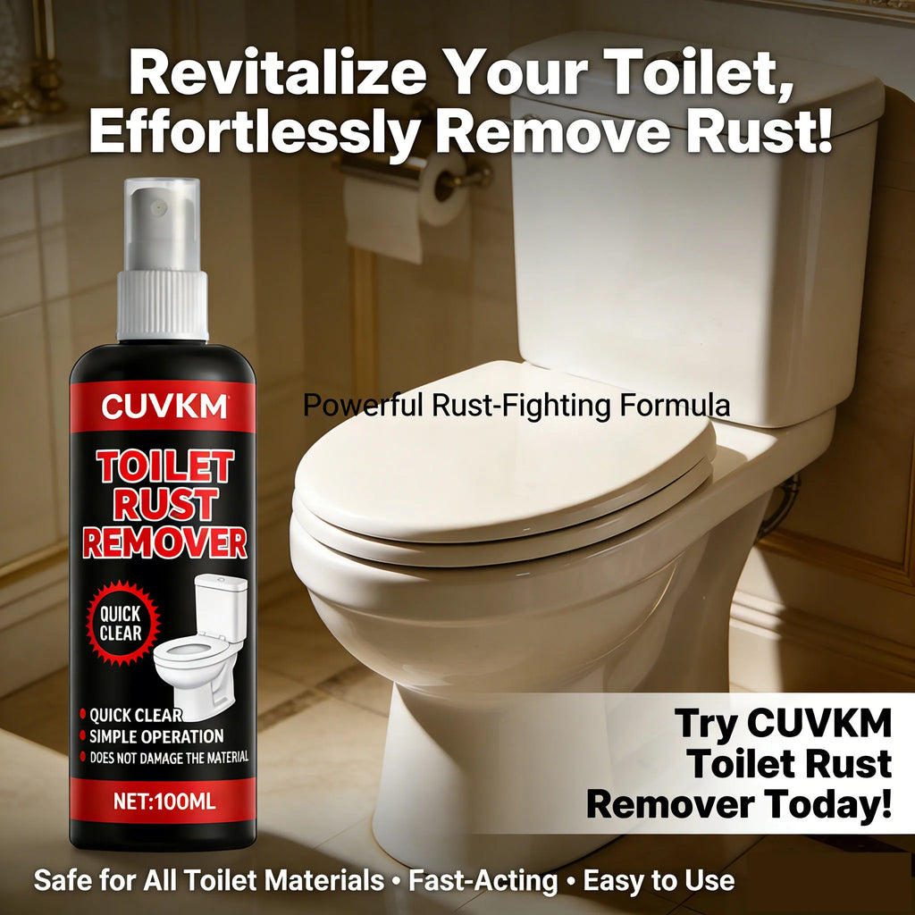 Toilet Rust Remover Spray | Bathroom Ceramic Stain Cleaner Bathroom Rust Remover QXL