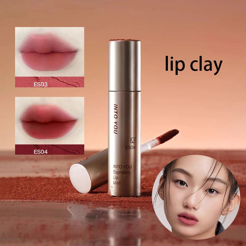 INTOYOU Matte Velvet Lip Clay | Waterproof Long-Lasting Color Matte Lip Clay QXL